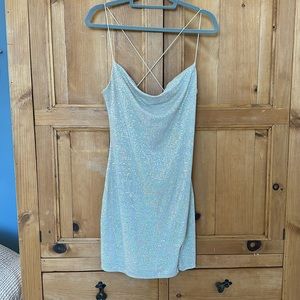 City Studio sequence cocktail dress